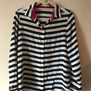 Banana Republic striped blouse